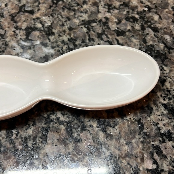 White porcelain condiment serving dish - Picture 6 of 6